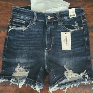 NWT Judy Blue - denim shorts M